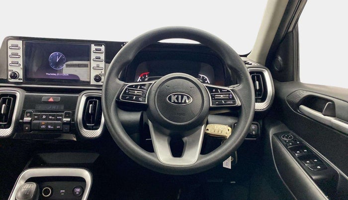 2021 KIA SONET HTK PLUS 1.0 IMT, Petrol, Manual, 65,586 km, Steering Wheel Close Up