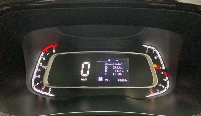 2021 KIA SONET HTK PLUS 1.0 IMT, Petrol, Manual, 65,586 km, Odometer Image
