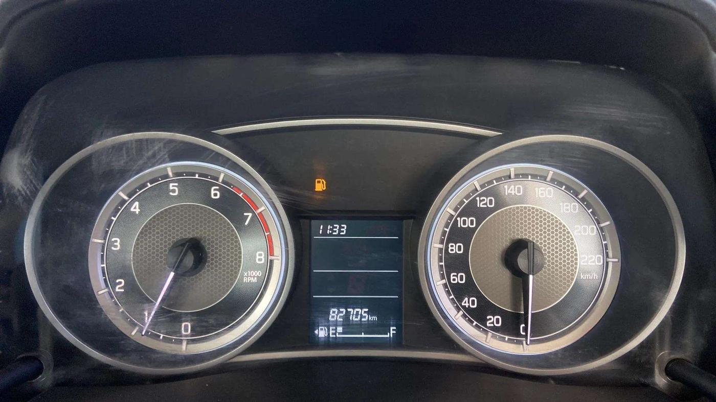 2018 Maruti Dzire VXI, Petrol, Manual, 82,681 km, Odometer Image