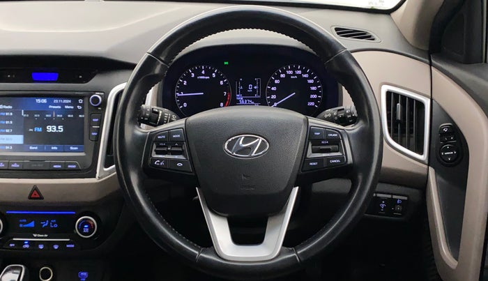 2018 Hyundai Creta SX AT 1.6 PETROL, Petrol, Automatic, 41,028 km, Steering Wheel Close Up