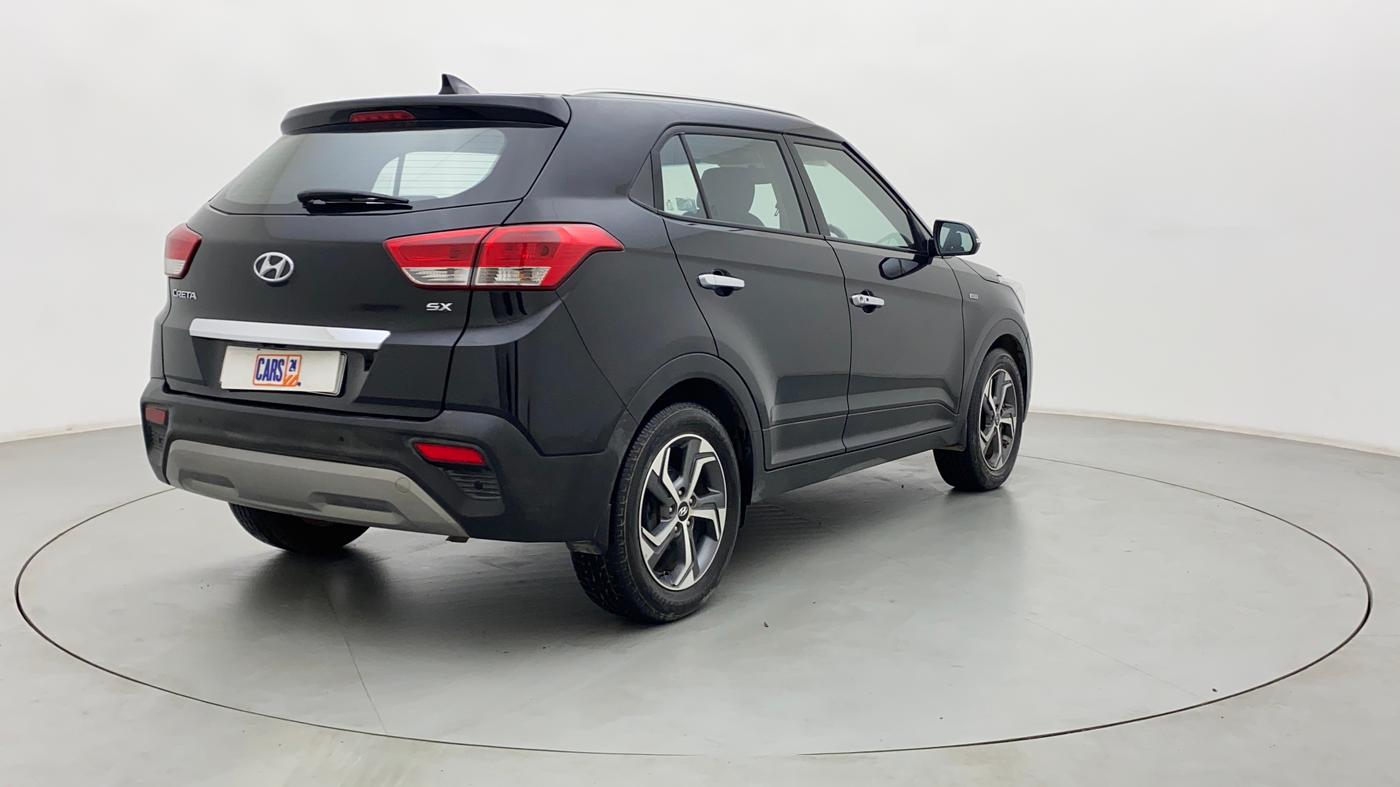 2018 Hyundai Creta SX AT 1.6 PETROL, CNG, Automatic, 41,028 km, Right Back Diagonal