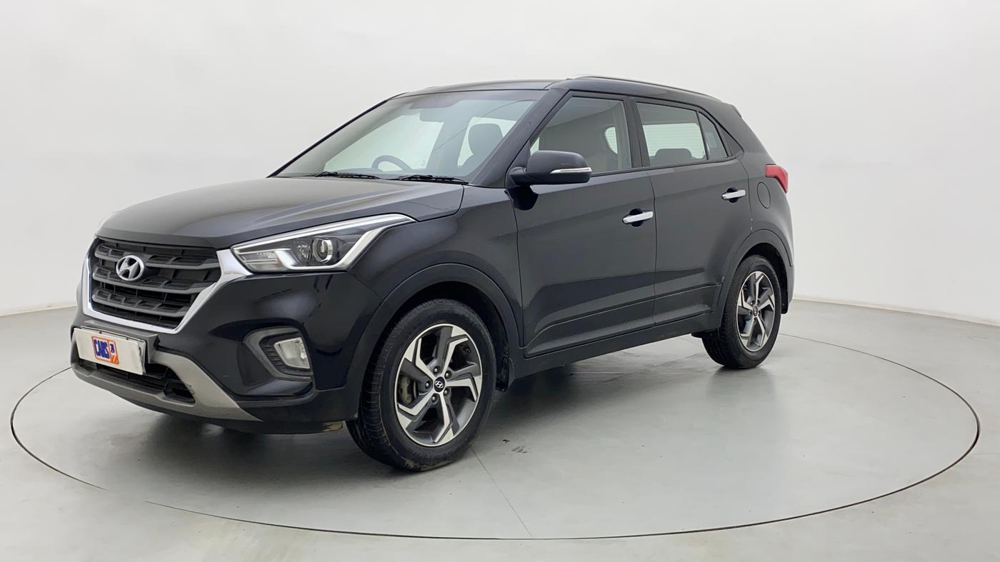 2018 Hyundai Creta SX AT 1.6 PETROL, CNG, Automatic, 41,028 km, Left Front Diagonal