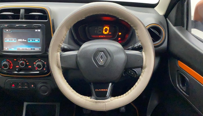 2017 Renault Kwid CLIMBER 1.0, Petrol, Manual, 37,389 km, Steering Wheel Close Up