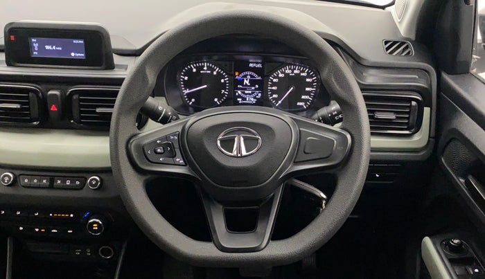 2022 Tata PUNCH ADVENTURE AMT, Petrol, Automatic, 8,180 km, Steering Wheel Close Up