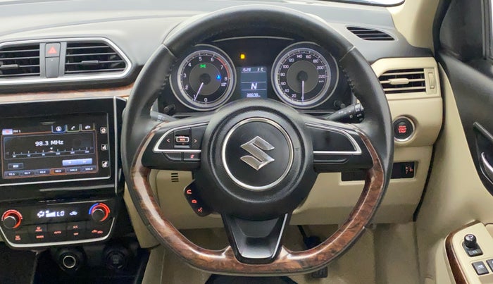 2019 Maruti Dzire ZXI PLUS AMT, Petrol, Automatic, 38,744 km, Steering Wheel Close Up