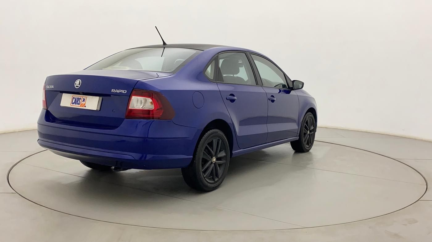 2019 Skoda Rapid AMBITION 1.6 MPI MT, Petrol, Manual, 74,318 km, Right Back Diagonal