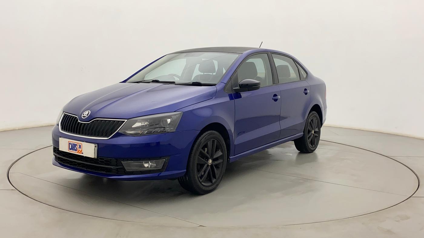 2019 Skoda Rapid AMBITION 1.6 MPI MT, Petrol, Manual, 74,318 km, Left Front Diagonal