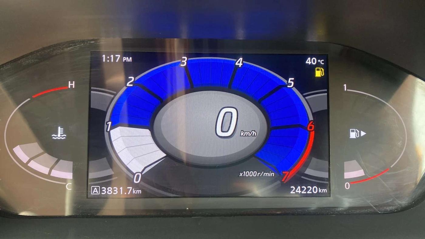 2021 Nissan MAGNITE XV MT, Petrol, Manual, 24,244 km, Odometer Image