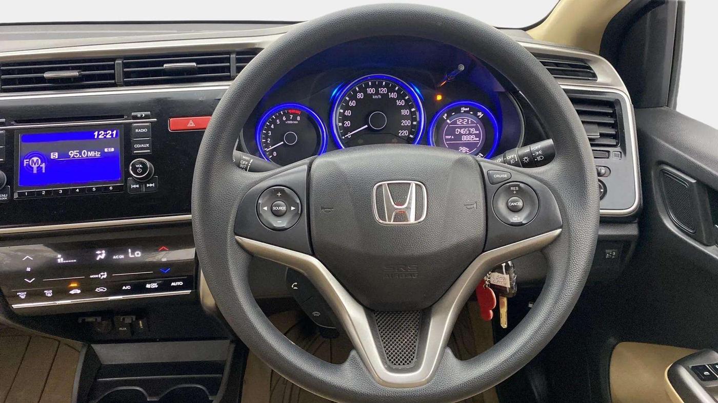 2014 Honda City 1.5L I-VTEC V MT, Petrol, Manual, 46,600 km, Steering Wheel Close Up