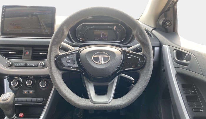 2021 Tata NEXON XM SUNROOF PETROL, Petrol, Manual, 55,100 km, Steering Wheel Close Up