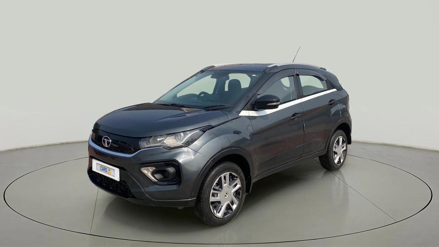 2021 Tata NEXON XM SUNROOF PETROL, Petrol, Manual, 55,100 km, Left Front Diagonal