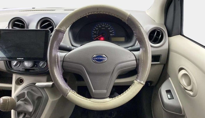 2015 Datsun Go Plus T, Petrol, Manual, 29,696 km, Steering Wheel Close Up