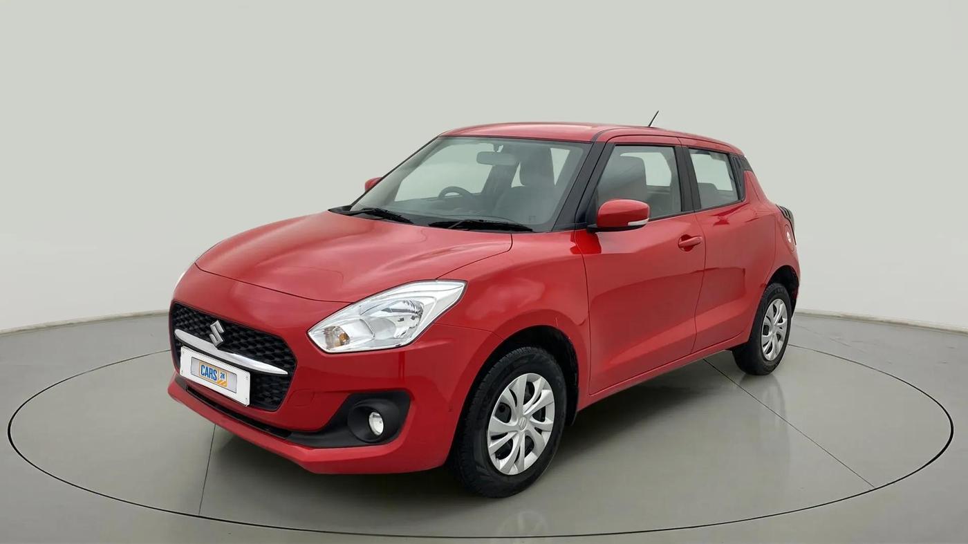 2023 Maruti Swift VXI AMT, Petrol, Automatic, 23,761 km, Left Front Diagonal