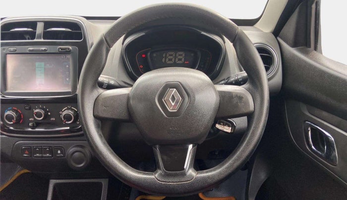 2018 Renault Kwid RXT 1.0 (O), Petrol, Manual, 55,374 km, Steering Wheel Close Up