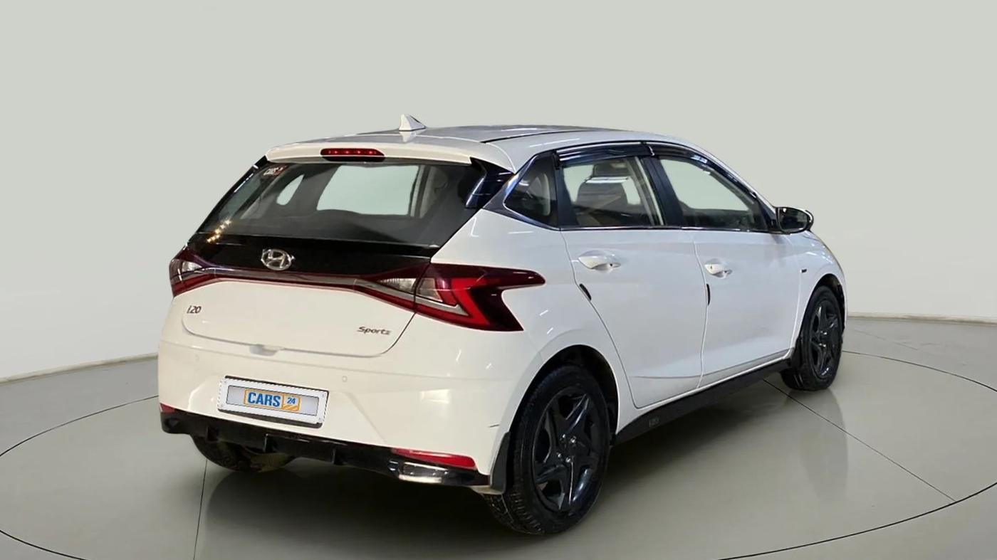 2021 Hyundai NEW I20 SPORTZ 1.0T GDI IMT, Petrol, Manual, 44,916 km, Right Back Diagonal
