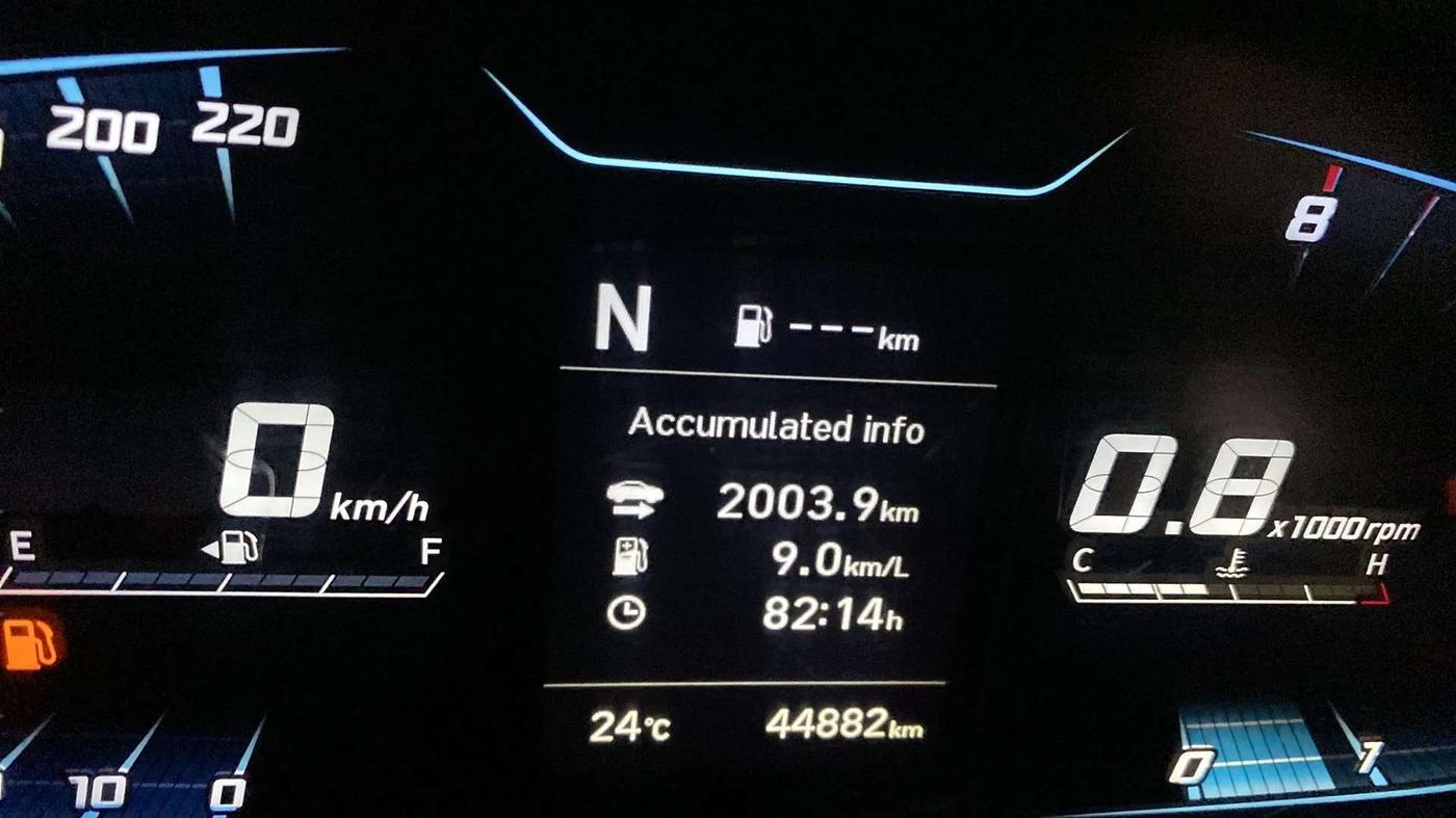 2021 Hyundai NEW I20 SPORTZ 1.0T GDI IMT, Petrol, Manual, 44,916 km, Odometer Image