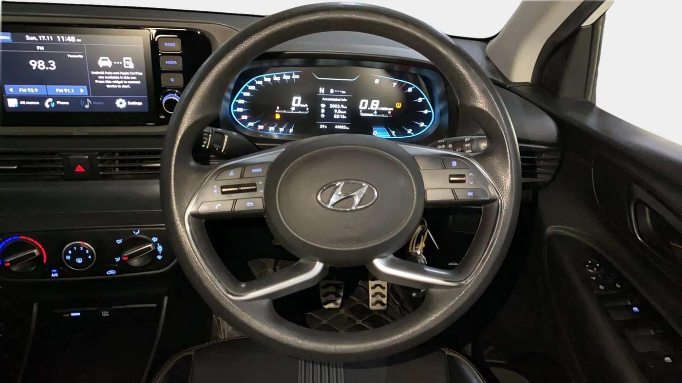 2021 Hyundai NEW I20 SPORTZ 1.0T GDI IMT, Petrol, Manual, 44,916 km, Steering Wheel Close Up
