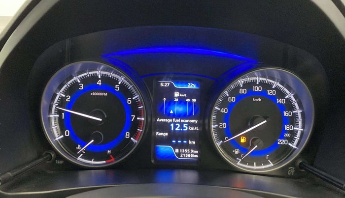 2019 Toyota Glanza G, Petrol, Manual, 21,565 km, Odometer Image