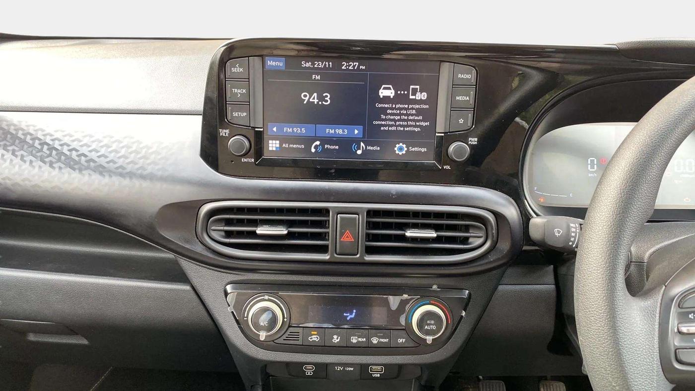 2023 Hyundai EXTER SX 1.2 MT DUAL TONE, Petrol, Manual, 9,110 km, Air Conditioner