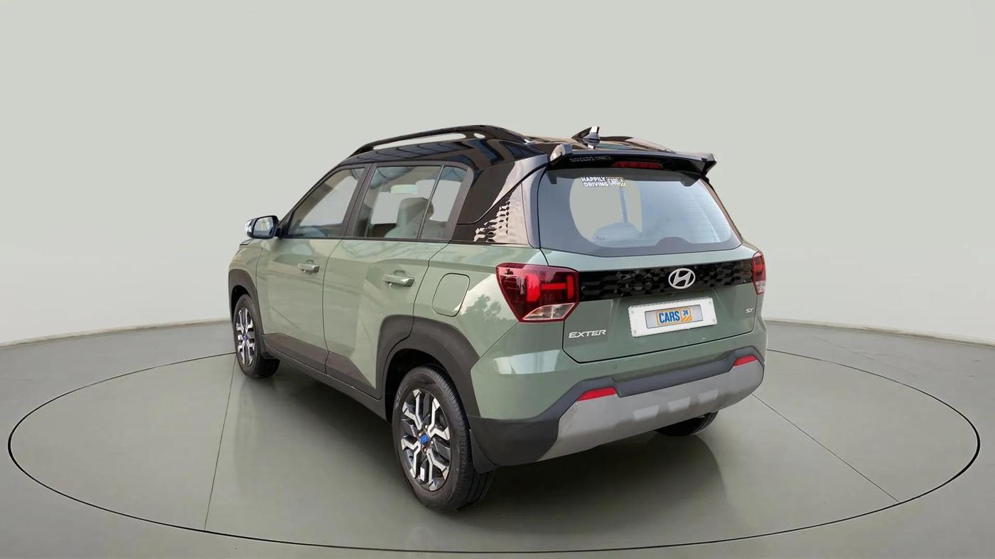 2023 Hyundai EXTER SX 1.2 MT DUAL TONE, Petrol, Manual, 9,110 km, Left Back Diagonal