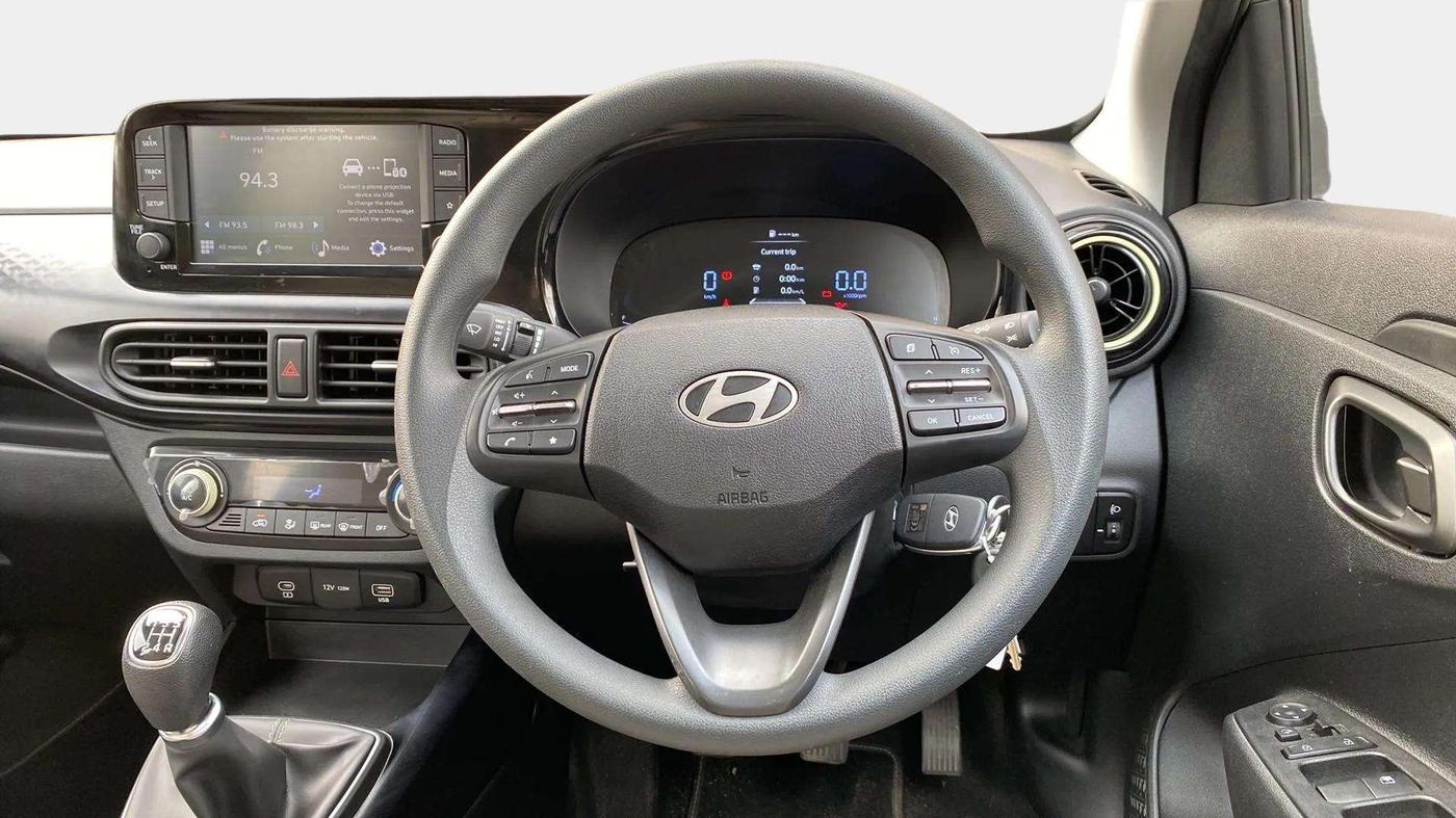 2023 Hyundai EXTER SX 1.2 MT DUAL TONE, Petrol, Manual, 9,110 km, Steering Wheel Close Up