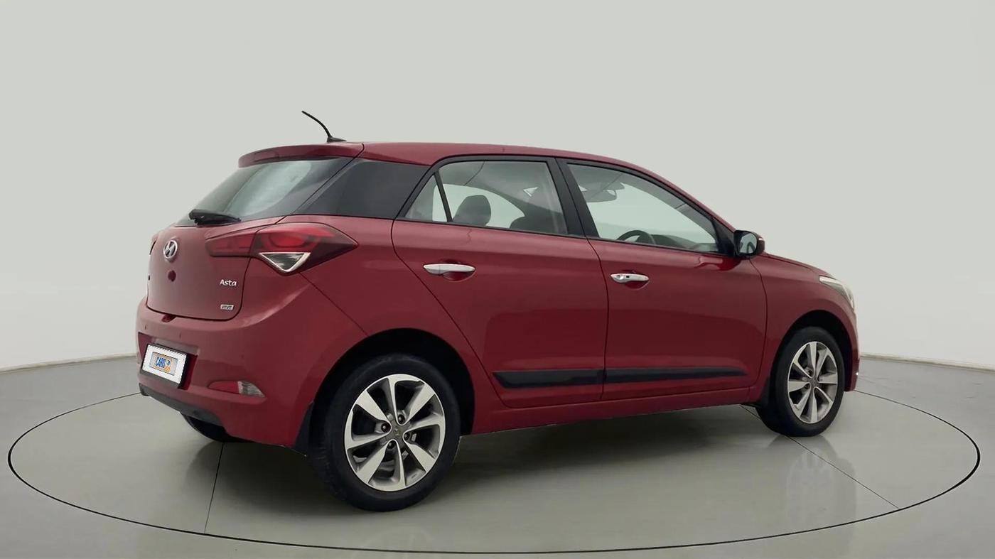2016 Hyundai Elite i20 ASTA 1.2 (O), Petrol, Manual, 15,490 km, Right Back Diagonal