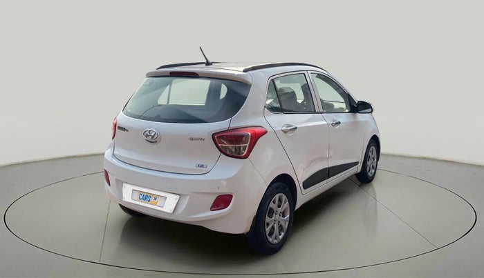 2014 Hyundai Grand i10 SPORTZ 1.2 KAPPA VTVT, Petrol, Manual, 51,672 km, Right Back Diagonal