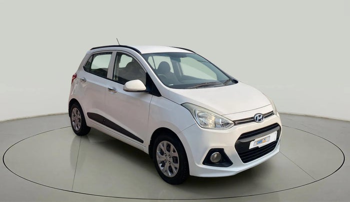 2014 Hyundai Grand i10 SPORTZ 1.2 KAPPA VTVT, Petrol, Manual, 51,672 km, Right Front Diagonal
