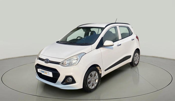 2014 Hyundai Grand i10 SPORTZ 1.2 KAPPA VTVT, Petrol, Manual, 51,672 km, Left Front Diagonal