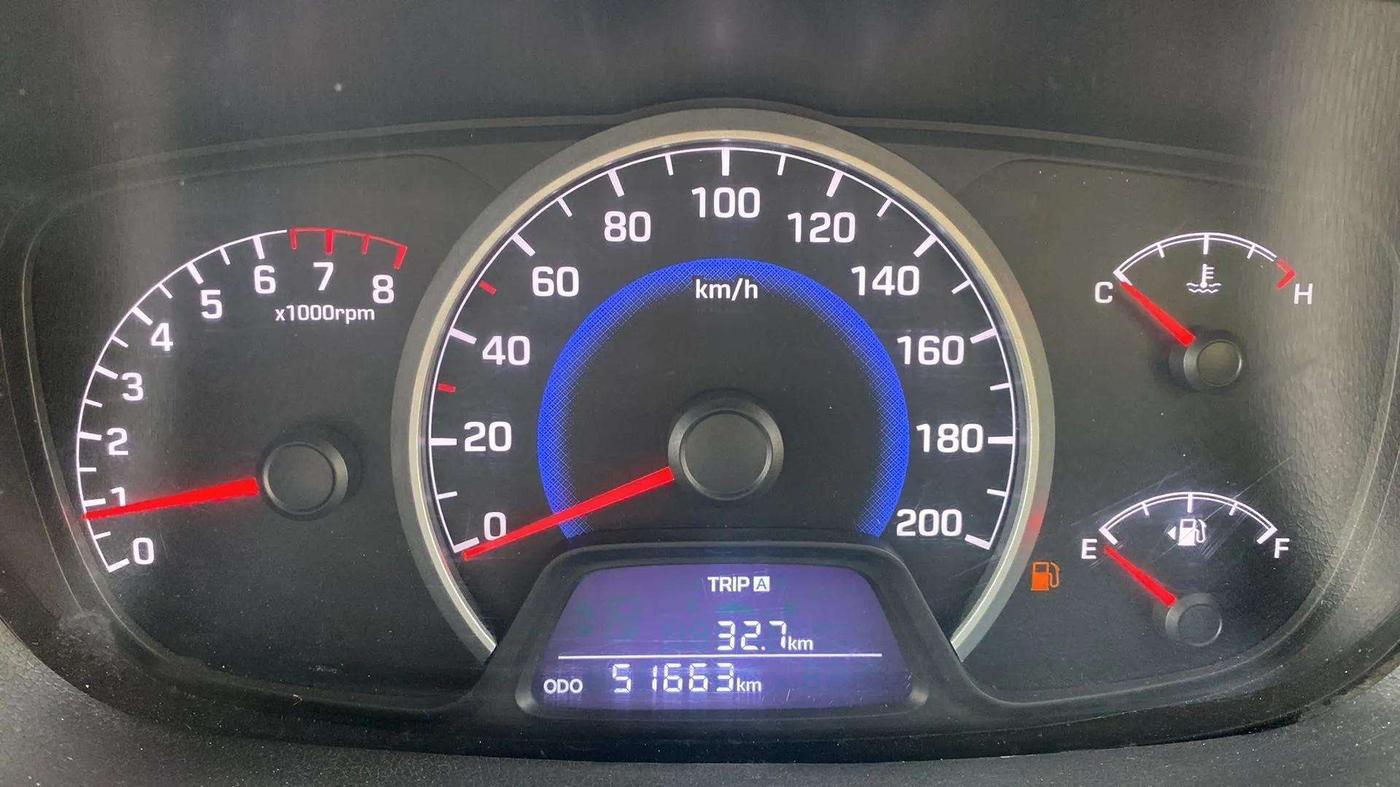2014 Hyundai Grand i10 SPORTZ 1.2 KAPPA VTVT, Petrol, Manual, 51,672 km, Odometer Image