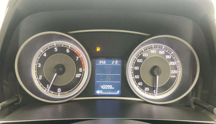 2018 Maruti Dzire ZXI PLUS, Petrol, Manual, 40,147 km, Odometer Image