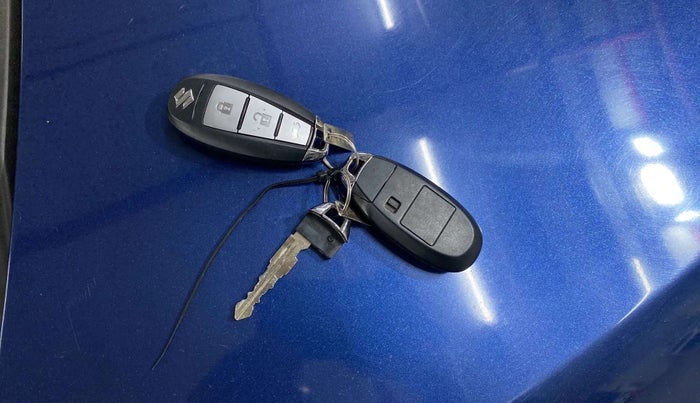 2018 Maruti Ciaz ALPHA  AT 1.5 SHVS PETROL, Petrol, Automatic, 47,896 km, Key Close Up