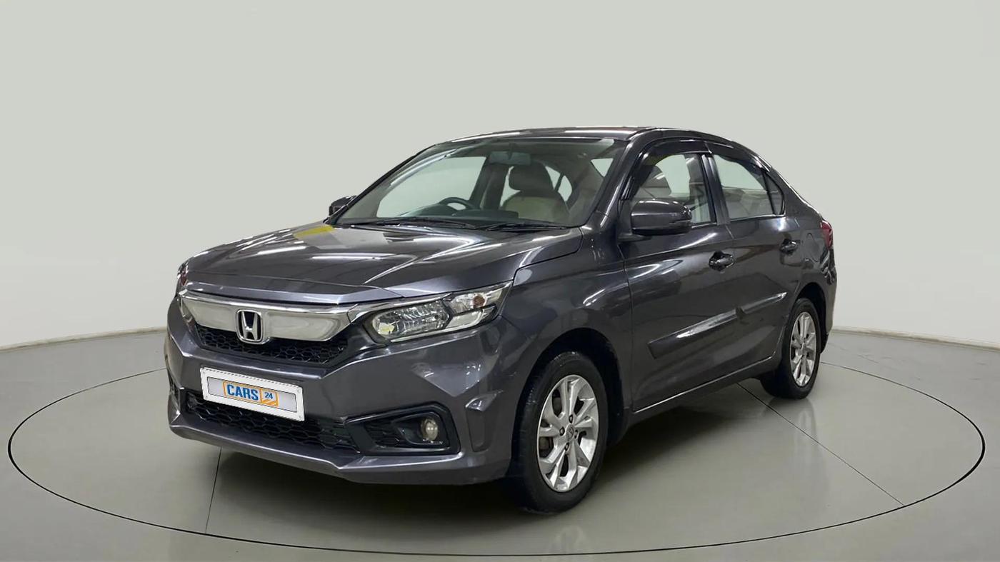 2019 Honda Amaze 1.2L I-VTEC VX CVT, Petrol, Automatic, 50,838 km, Left Front Diagonal