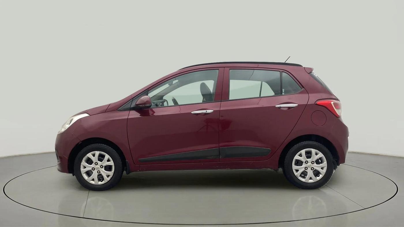 2014 Hyundai Grand i10 SPORTZ 1.2 KAPPA VTVT, Petrol, Manual, 76,464 km, Left Side