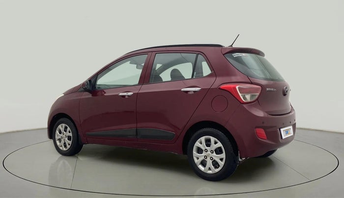 2014 Hyundai Grand i10 SPORTZ 1.2 KAPPA VTVT, Petrol, Manual, 76,464 km, Left Back Diagonal