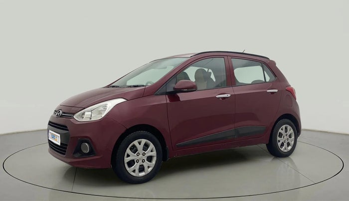 2014 Hyundai Grand i10 SPORTZ 1.2 KAPPA VTVT, Petrol, Manual, 76,464 km, Left Front Diagonal
