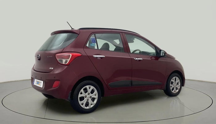 2014 Hyundai Grand i10 SPORTZ 1.2 KAPPA VTVT, Petrol, Manual, 76,464 km, Right Back Diagonal