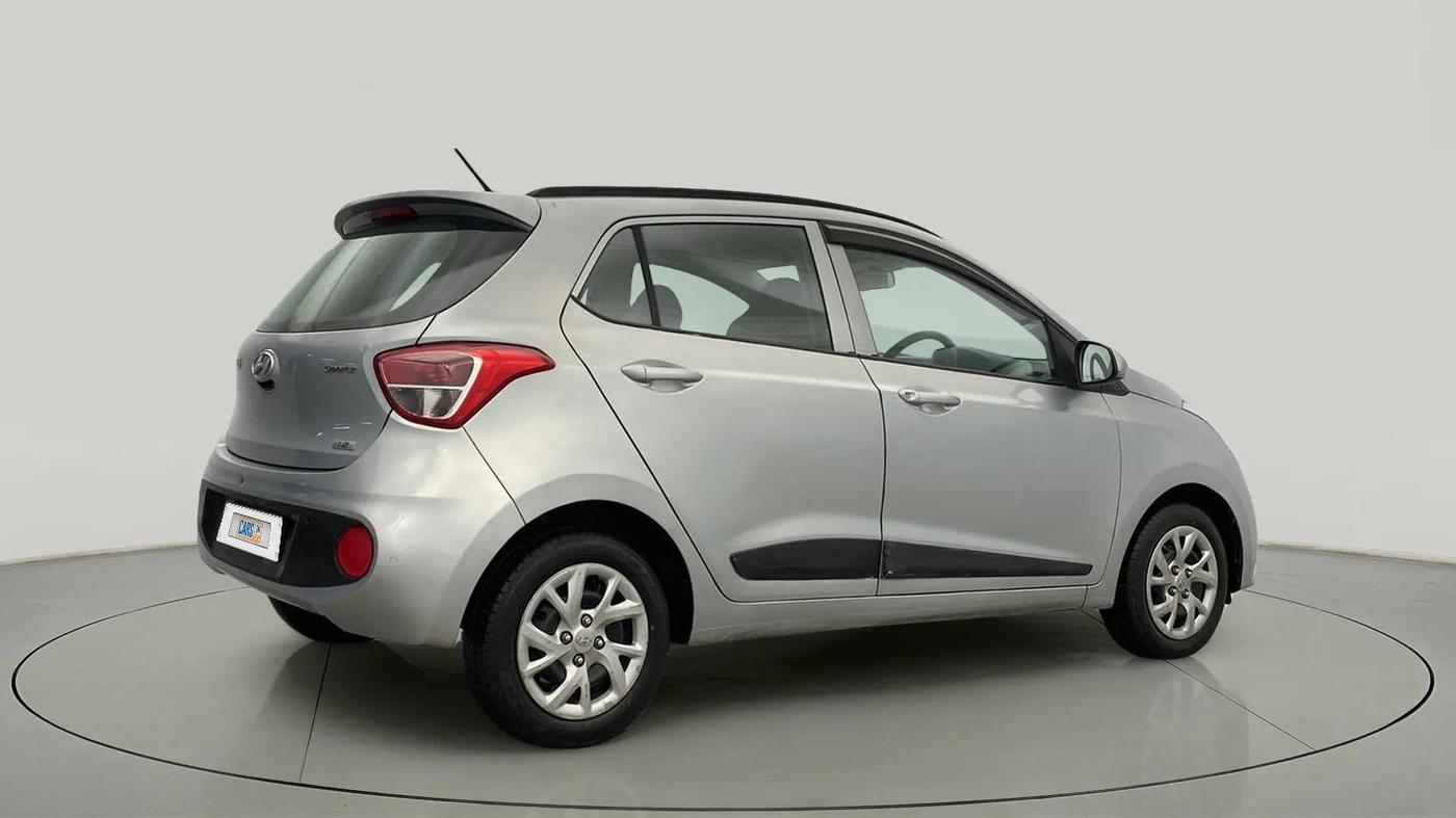 2019 Hyundai Grand i10 SPORTZ 1.2 KAPPA VTVT, Petrol, Manual, 57,866 km, Right Back Diagonal