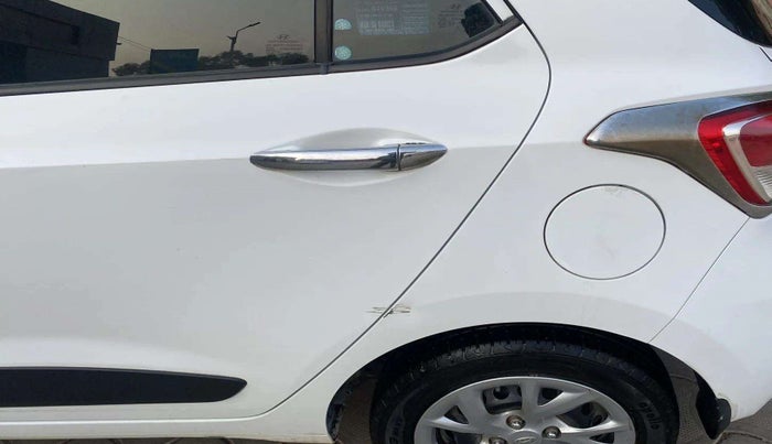 2019 Hyundai Grand i10 SPORTZ 1.2 KAPPA VTVT, Petrol, Manual, 58,714 km, Left quarter panel - Slightly dented