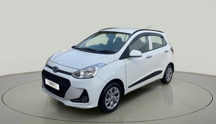 2019 Hyundai Grand i10 SPORTZ 1.2 KAPPA VTVT, Petrol, Manual, 58,714 km, Left Front Diagonal