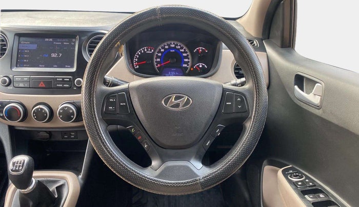 2019 Hyundai Grand i10 SPORTZ 1.2 KAPPA VTVT, Petrol, Manual, 58,714 km, Steering Wheel Close Up