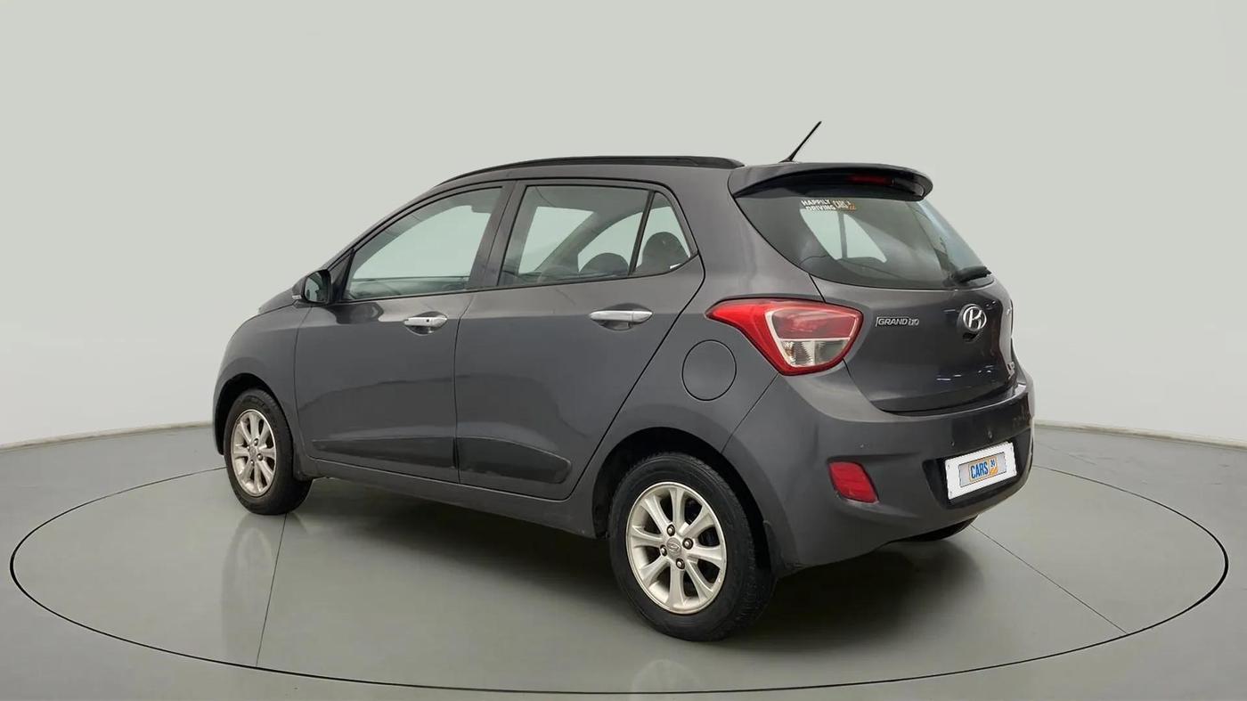 2015 Hyundai Grand i10 ASTA AT 1.2 KAPPA VTVT, Petrol, Automatic, 62,152 km, Left Back Diagonal