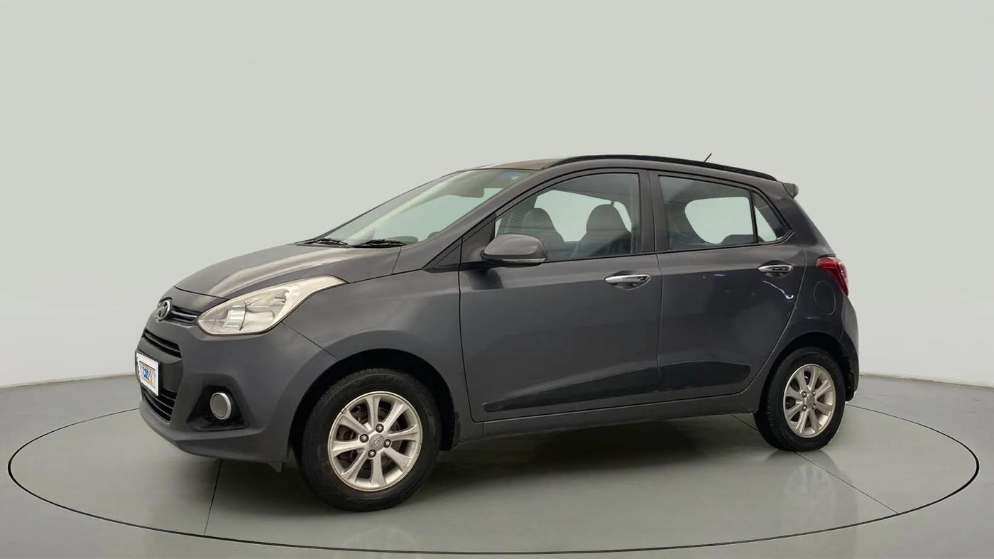 2015 Hyundai Grand i10 ASTA AT 1.2 KAPPA VTVT, Petrol, Automatic, 62,152 km, Left Front Diagonal