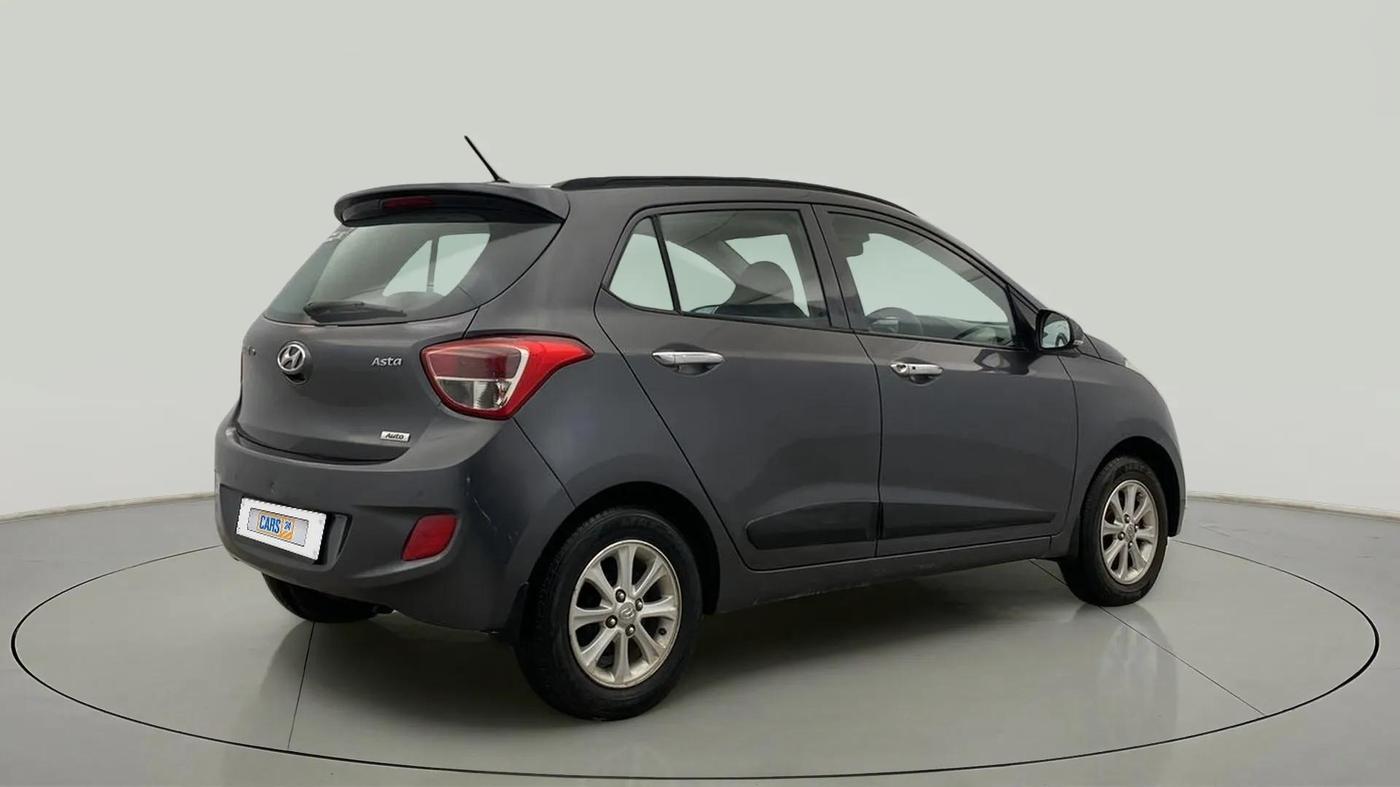 2015 Hyundai Grand i10 ASTA AT 1.2 KAPPA VTVT, Petrol, Automatic, 62,152 km, Right Back Diagonal