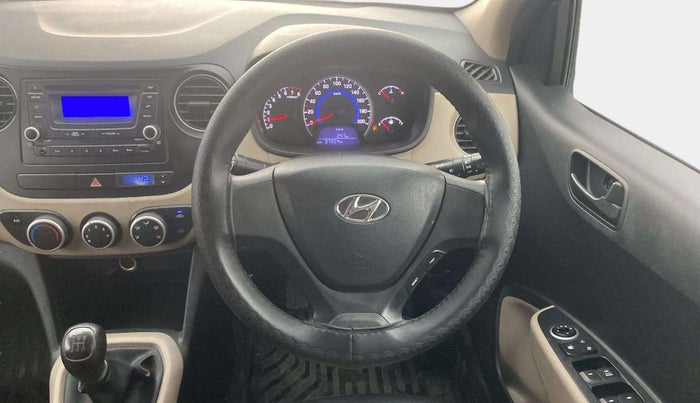2016 Hyundai Grand i10 MAGNA 1.2 KAPPA VTVT, Petrol, Manual, 37,507 km, Steering Wheel Close Up