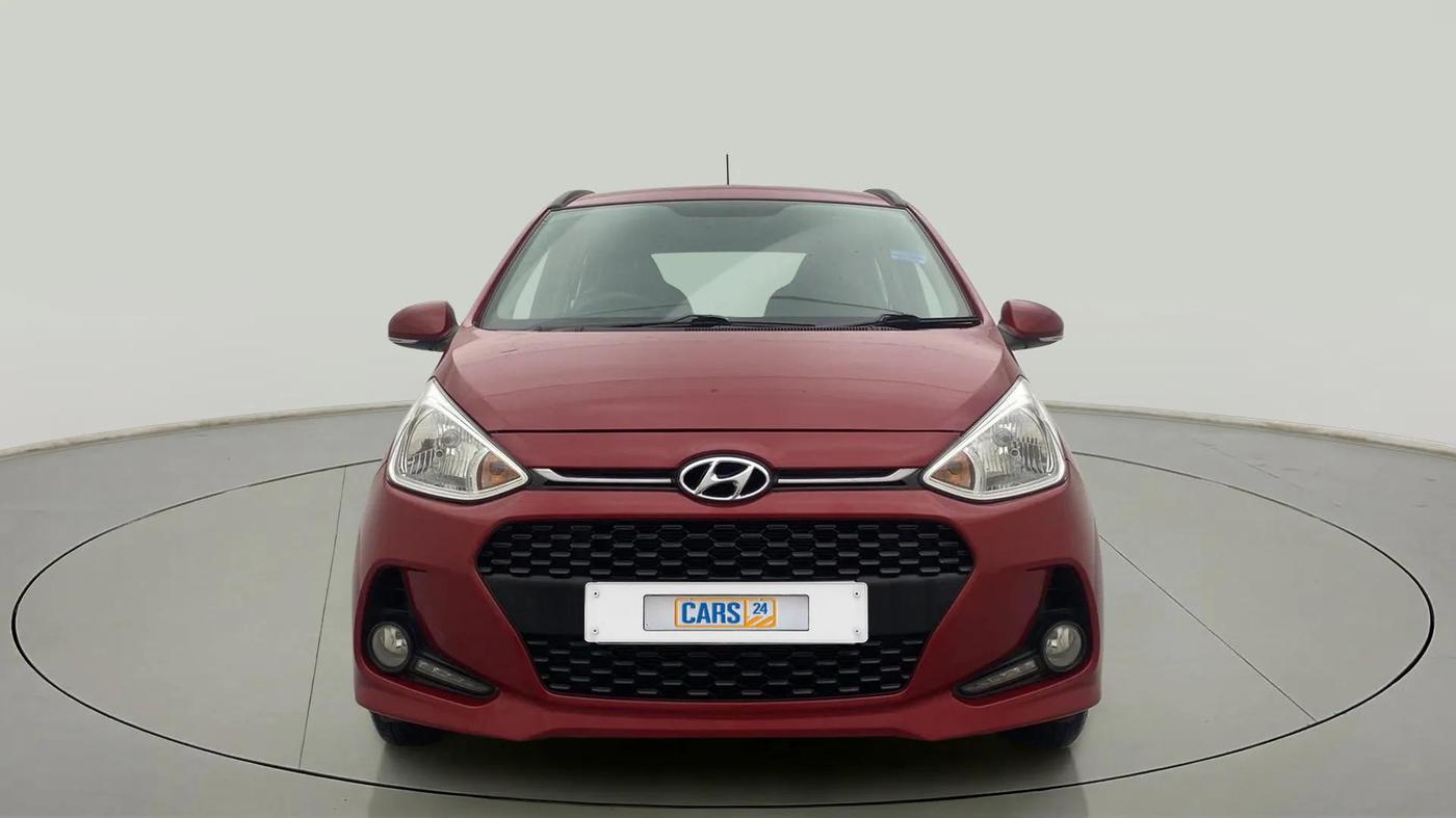 2019 Hyundai Grand i10 SPORTZ AT 1.2 KAPPA VTVT, Petrol, Automatic, 16,155 km, Front