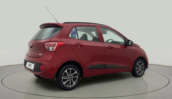 2019 Hyundai Grand i10 SPORTZ AT 1.2 KAPPA VTVT, Petrol, Automatic, 16,155 km, Right Back Diagonal