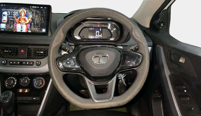 2022 Tata NEXON XM SUNROOF PETROL, Petrol, Manual, 21,932 km, Steering Wheel Close Up