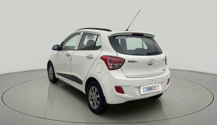 2016 Hyundai Grand i10 ASTA (O) AT 1.2 KAPPA VTVT, Petrol, Automatic, 50,928 km, Left Back Diagonal