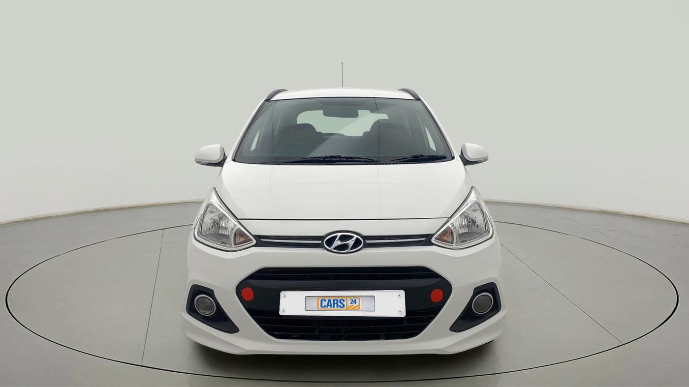 2016 Hyundai Grand i10 ASTA (O) AT 1.2 KAPPA VTVT, Petrol, Automatic, 50,928 km, Front